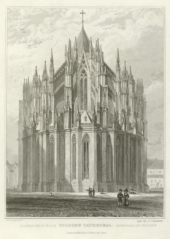 Kölner Dom von William Tombleson