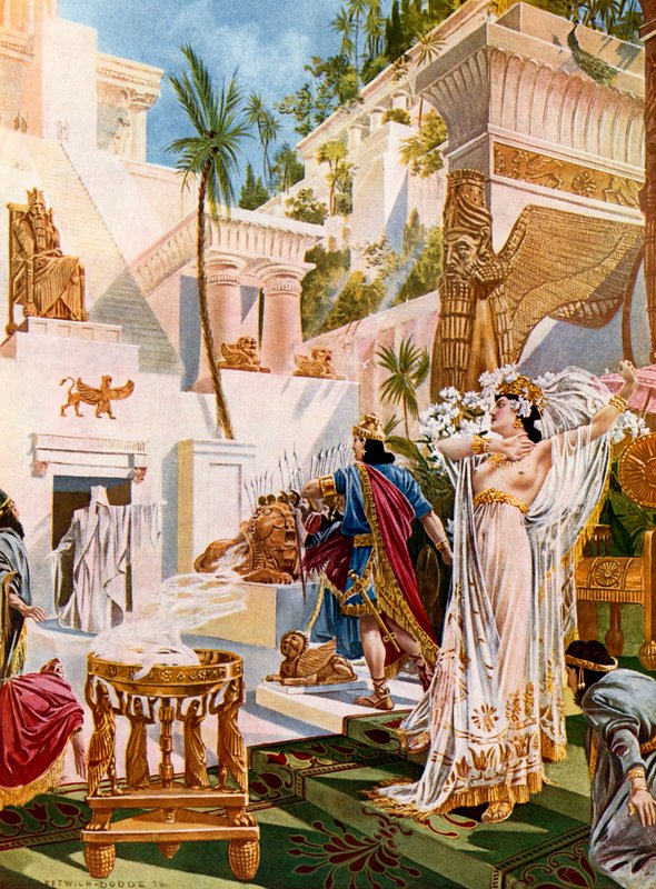 Semiramide, Akt I Szene xi von William de Leftwich Dodge