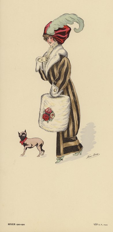 Wintermode 1910-1911 von Xavier Sager