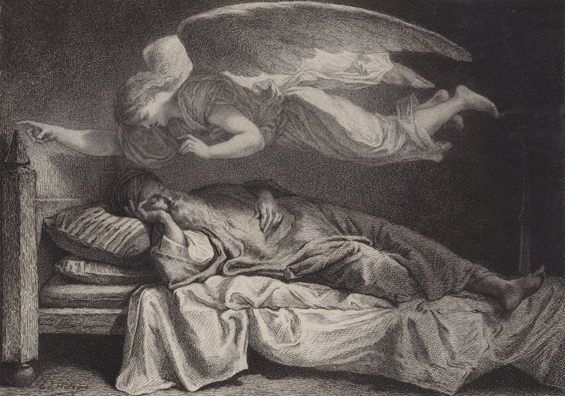 Der Traum des Joseph von after Albert Robida