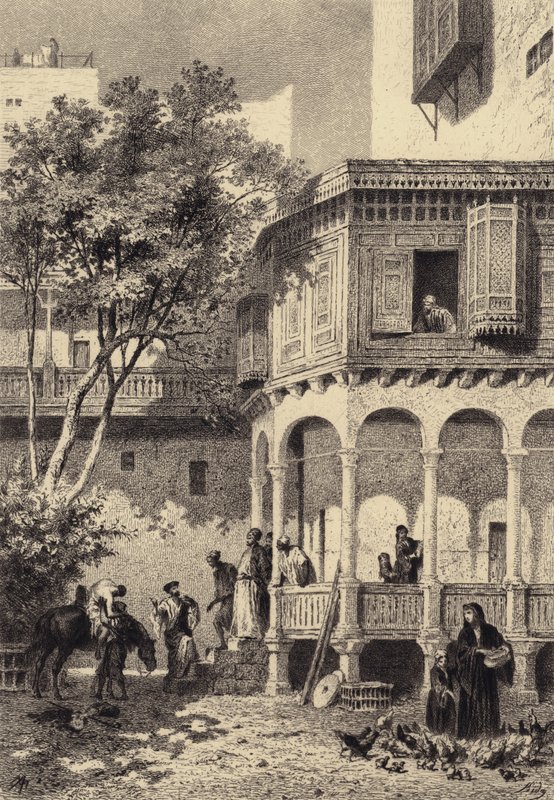 Der barmherzige Samariter von after Albert Robida