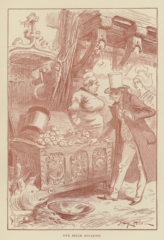 Eine schöne Gelegenheit von after Albert Robida