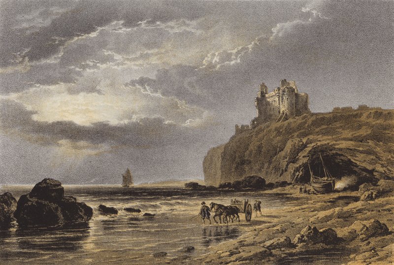 Tantallon Castle von after C. Stanfield