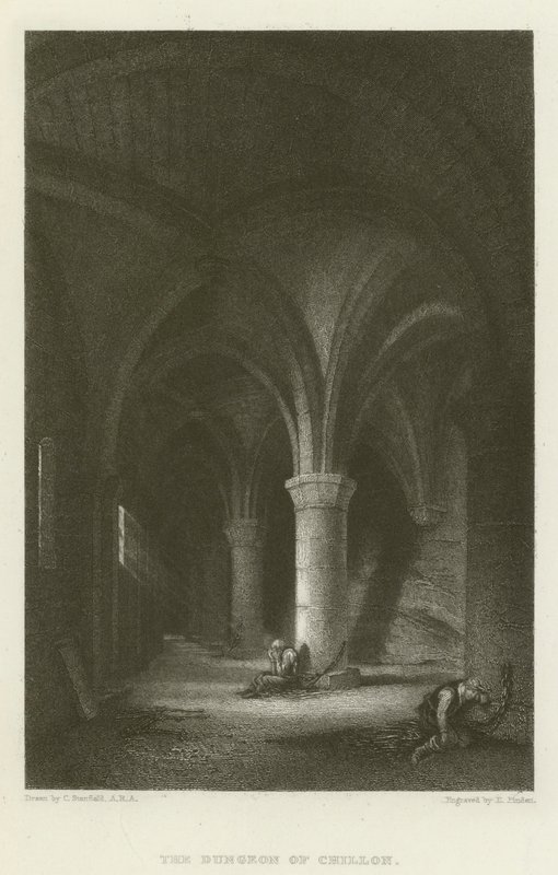 Das Verlies von Chillon von after C. Stanfield