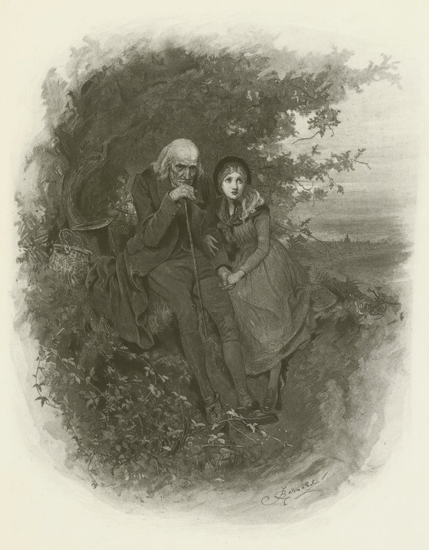Kleine Nell und ihr Großvater von after Frederick Barnard