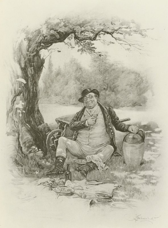 Mr. Pickwick von after Frederick Barnard