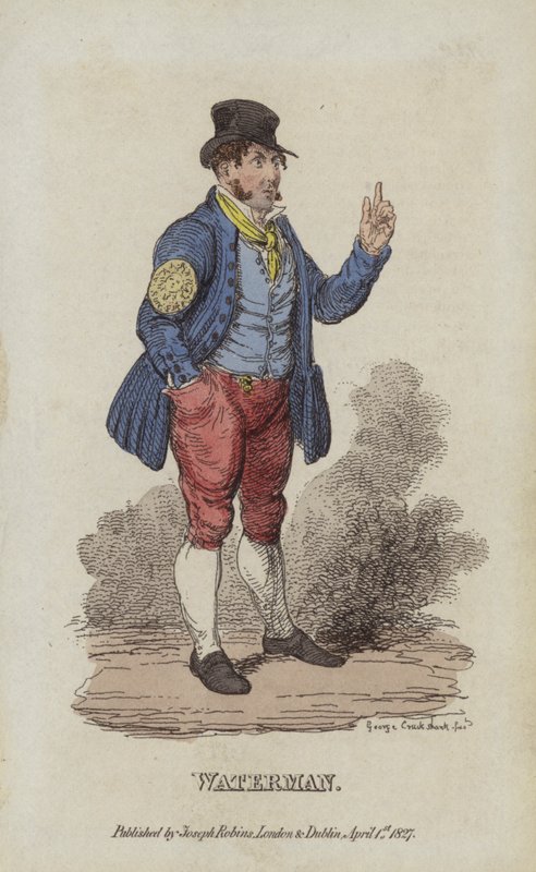 Wassermann von after George Cruikshank
