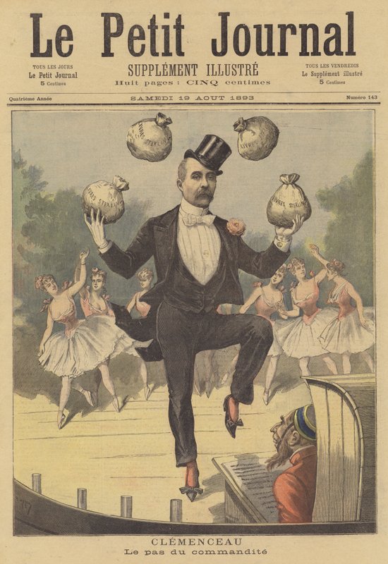 Clemenceau. Der Tanz der Patenschaft von after Henri Meyer
