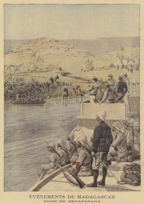 Ereignisse in Madagaskar von after Henri Meyer