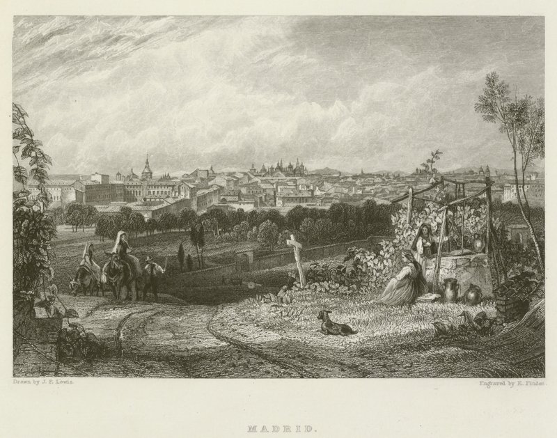 Madrid von after John Frederick Lewis