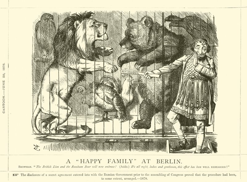 Eine glückliche Familie in Berlin von after John Tenniel