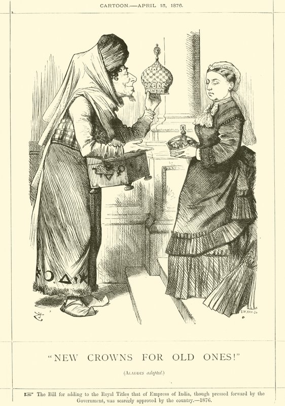 Neue Kronen für alte! von after John Tenniel