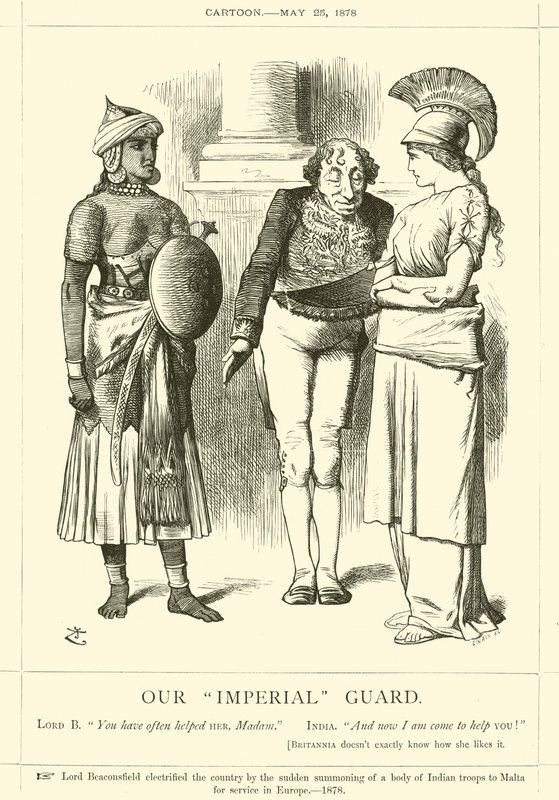 Unsere kaiserliche Garde von after John Tenniel
