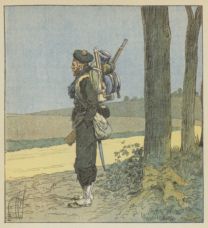 Marinefusilier von after Louis Charles Bombled