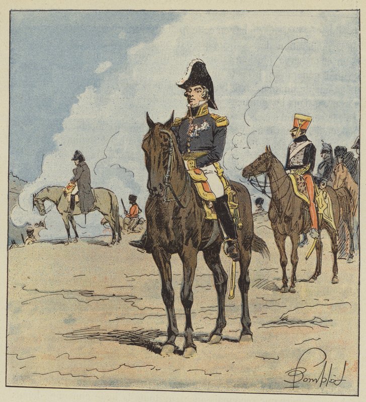 Marschall Berthier von after Louis Charles Bombled