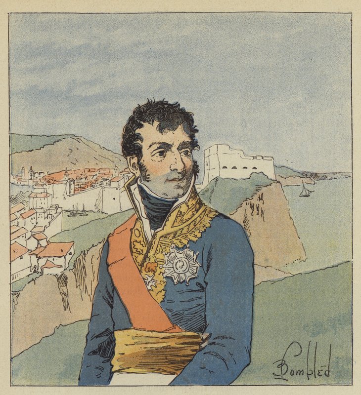 Marschall Marmont von after Louis Charles Bombled
