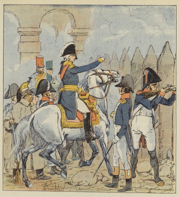 Marschall Moncey von after Louis Charles Bombled