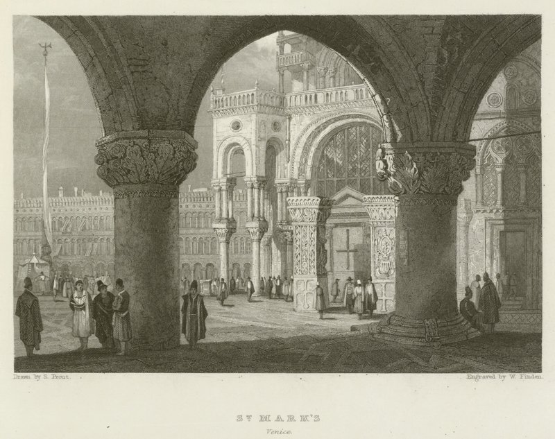 Markusdom, Venedig von Samuel (after) Prout