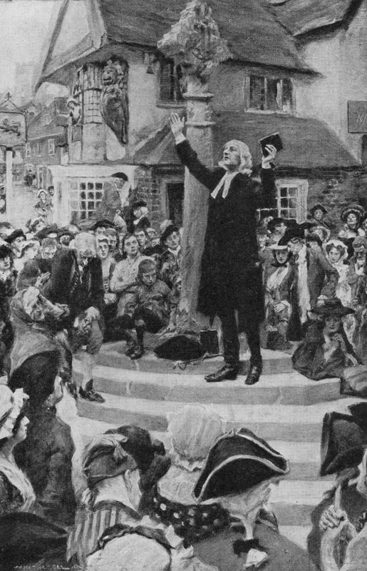 John Wesley predigt von after William Hatherell